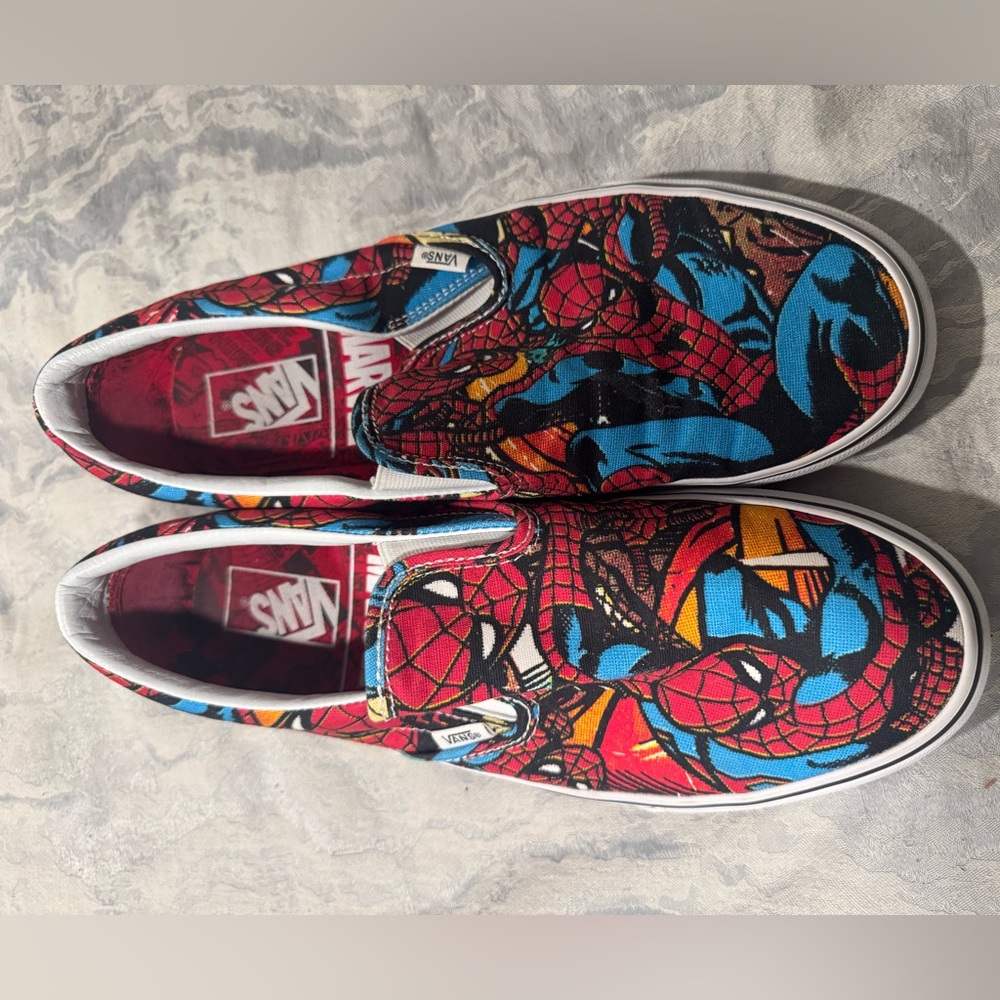 Vans x Marvel Spider-Man Slip-Ons